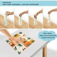thumbnail image 3 of Yayeee 6 Pack Kitchen Dish Cloths for Washing Dishes Soft Absorbent Microfiber Towels, Cartoon Plants, 3 of 9