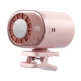 thumbnail image 3 of Ventilador portátil con clip, recargable, de enfriamiento rápido, ajustable para , mini ventilador portátil de cintura para correr, deportes, Rosa, 3 of 8