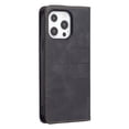 thumbnail image 5 of iPhone 13 Pro Max Wallet Case, PU Leather Flip Kickstand Magnetic with Card Holder Shockproof Soft TPU Protective Cover, Black, 5 of 6