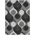thumbnail image 2 of Addison Rugs Chantille Indoor/Outdoor Transitional Mid-century Modern Black Washable Rectangle Rug, 9' x 12', 2 of 6
