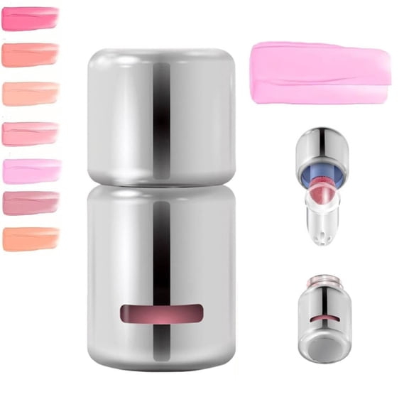 Liquid Blush, Jelly Colour Liquid Blush, Buildable Liquid Blush for Cheeks, Long-Lasting Liquid Blush for Highly Pigmented Colour, Provides a Soft, Dewy Finish