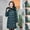 Green, variant on Babysbule Winter Jackets for Women Clearance Women's Winter Plus Size Mid-Length Slim Padded Jacket Mother's Cotton Coat