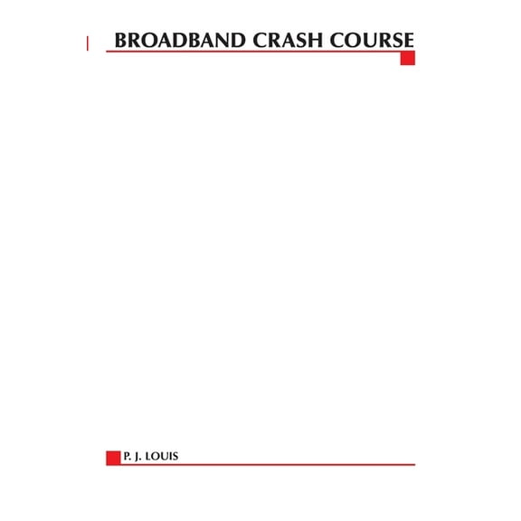 McGraw-Hill Telecom Portable Consultant Broadband Crash Course, (Paperback)