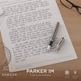 thumbnail image 5 of PARKER IM Rollerball Pen, Dark Espresso with Fine Point Black Ink Refill, Gift Box (1931664), 5 of 5
