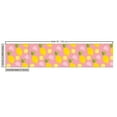 thumbnail image 2 of Lemons Fabric by the Yard, Citrus Leaves Cartoon in Pastel Colors Illustration, Decorative Upholstery Fabric for Sofas and Home Accents, Yellow Green Pale Pink by Ambesonne, 2 of 4