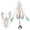 Silver, variant on NFTIGB Lifelike Artificial Crayfish Shape Deep Sea Fishing Lure Bait with Realistic Action for Saltwater and Freshwater Angling, 80g / 2.8oz Silver, 16cm / 6.3 inches Length, 1 Count Pack