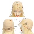 thumbnail image 3 of Colored Wigs 613 Blonde Bob Wigs Lace Front Wigs Human Hair Wigs Extension 13x4 Lace Front Wigs Brazilian Virgin Hair Short Straight Bob Wigs for Women, 3 of 7