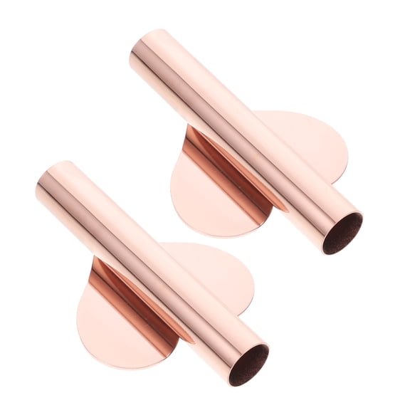 2pcs Wall Hanging Vase Set Elegant Decorative Flower Tubes for Living Room Bedroom Hallway Modern Small Vases