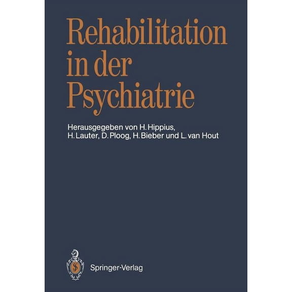 Rehabilitation in Der Psychiatrie, (Paperback)