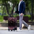 thumbnail image 3 of HELLHERO Cherry Blossom Pattern Anti Wear Luggage Cover for Friends, All Size Breathable Wrinkle Free Suitcase Cover, 3 of 7