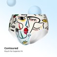 Boys Underwear abstract eyes Comtfy Cotton Teens Boys Panties Briefs