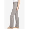 thumbnail image 3 of Woman Within Plus Size Tall Fineline Stretch Denim Pull-On Bootcut Jeans, 3 of 6