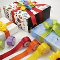 thumbnail image 4 of CHUANK  Premium Polyester Satin Ribbon Set - 6 Assorted Colors (Orange  Pink  Red  Green  Blue  Yellow)  1”” x 5yd Each  Total 30 Yards - For DIY Crafts  Gift Wrapping & Wedding Decoratio, 4 of 7