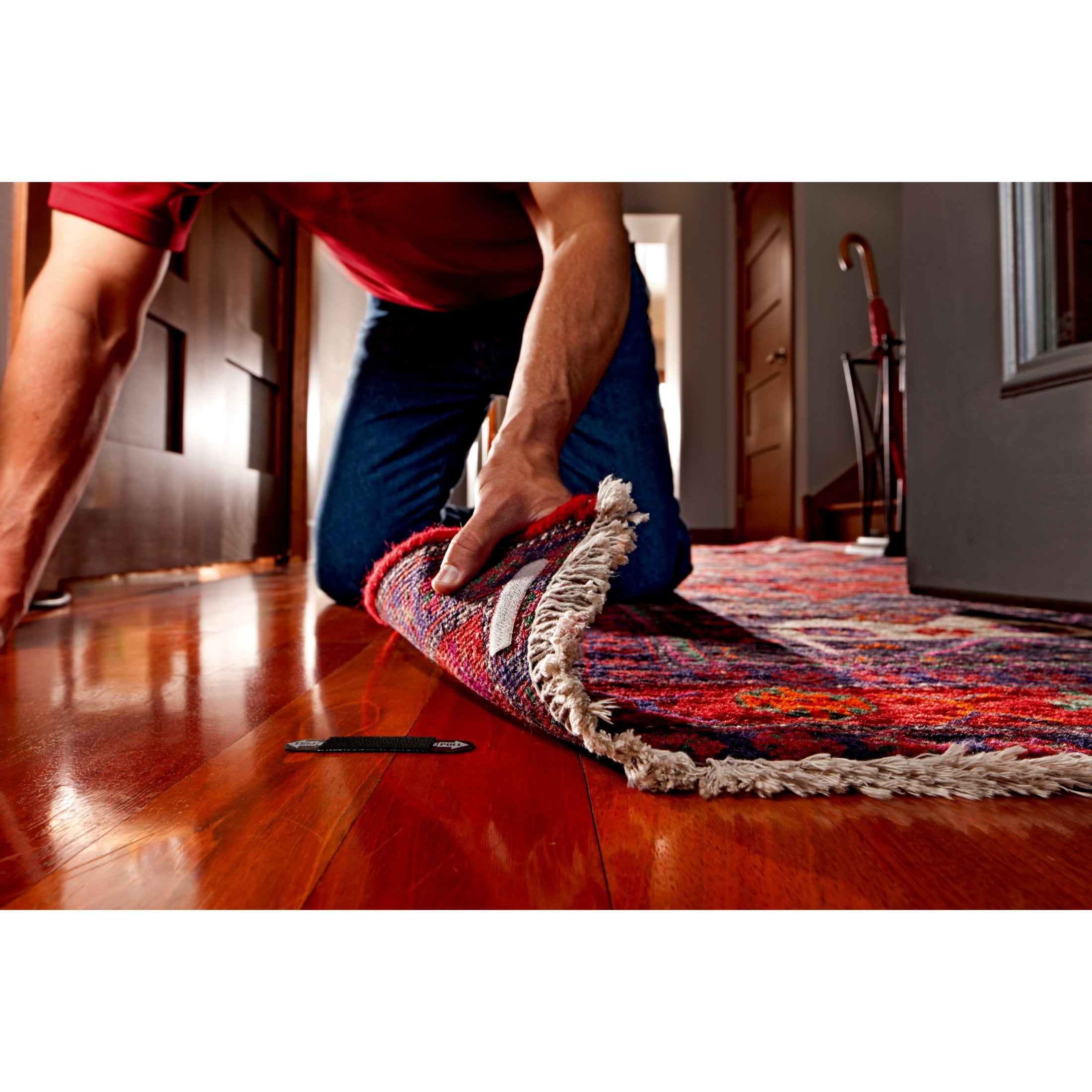 3M Command Small Rug Gripper 4 Pairs Secure Adhesive Fit Floor Protection
