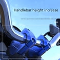thumbnail image 4 of Motorcycle Handlebar Lift Set Ergonomic Positioning Handlebar Risers Reduces Back Strain for Enhanced Ridings Comfort, 4 of 9