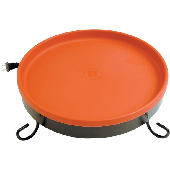 2-pack Farm Innovators Model BD-75 3-in-1 Heated Birdbath, 75-Watt, Terra Cotta Color - 2 Pack — Residential Use, Standard Application