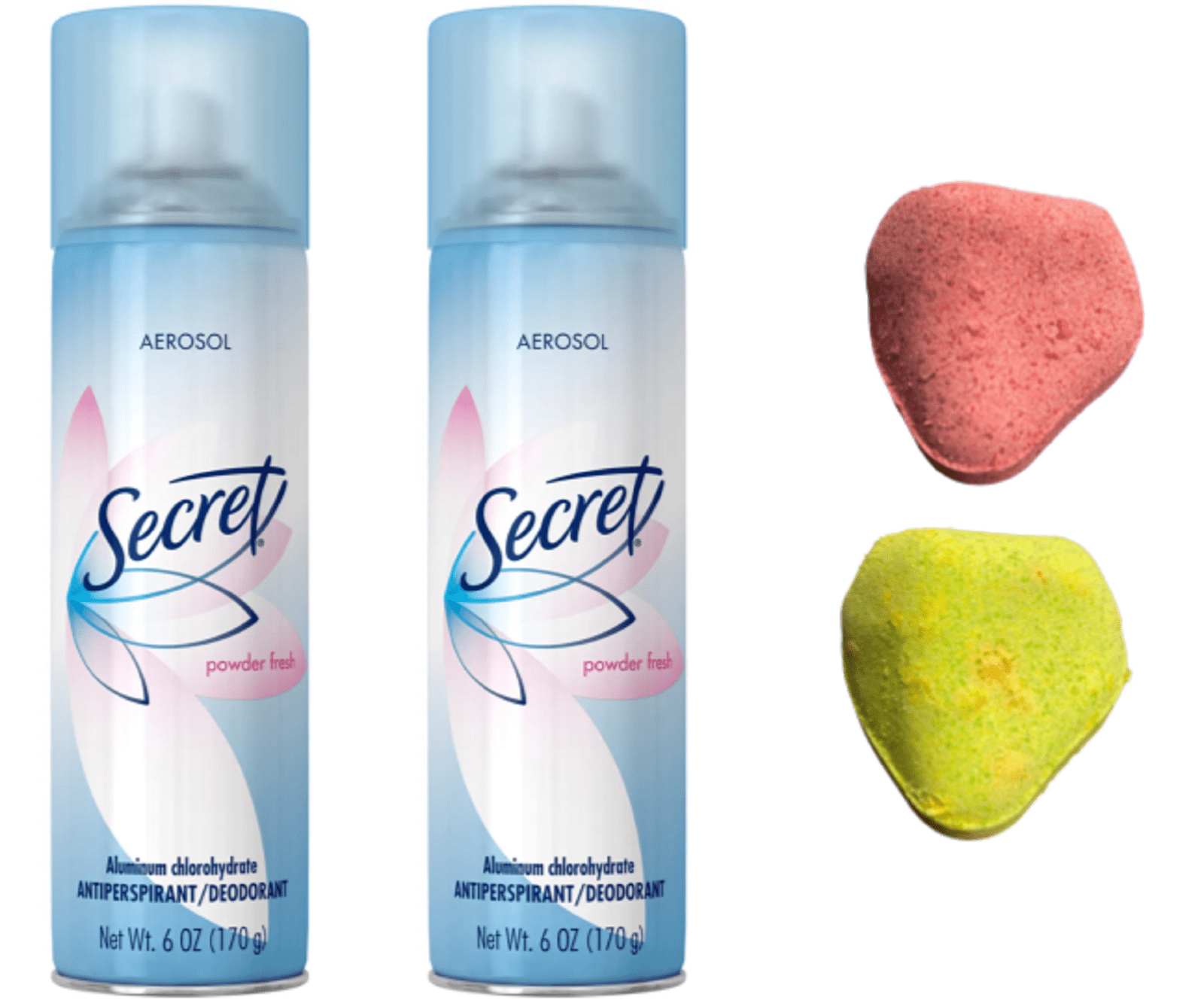 Secret Powder Fresh 24hr Aerosal Aluminum Chlorohydrate Antiperspirant