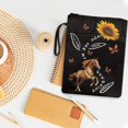 thumbnail image 4 of HELLHERO Gift Book Sleeve Cover with Decorative Design Polyester Book Storage Bag Book Protection Bible for Readers 8.66 x 11.42 Horse Sunshine, 4 of 8