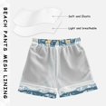 thumbnail image 3 of FORMRS Boys Swim Trunks Quick Dry Mesh Liner Boardshorts Sizes XS-XL, Easter Eggs, 3 of 7