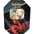 thumbnail image 1 of Juego de cartas coleccionables Pokémon Crown Zenith Tin Galarian Zapdos, 1 of 6