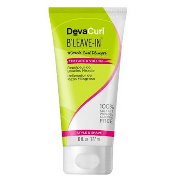 20 Value) Devacurl B'Leave-In Miracle Curl Plumper, 6 Oz 20 Value) Devacurl B'Leave-In Miracle Curl Plumper, 6 Oz