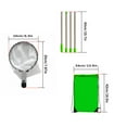thumbnail image 3 of Giyblacko Cherry Fruit 10.5 Ft Fruit Pole With Basket Telescoping Stainless Steel Adjustable Fruit Pole With Metal Teeth Basket Suit For Lemon Pear Fruit, 3 of 7