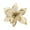 light gold, variant on 10Pcs Glitter Poinsettia Flowers Christmas Tree Ornaments, Artificial Poinsettias Bushes Christmas Decorations for Xmas Holiday Wedding , 5.2-inch
