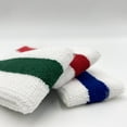 thumbnail image 6 of Couver 2 Color White Sport Head Sweatband Terry Cloth Headband - 12PCS Bulk Set ( Dark Green), 6 of 6