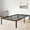 Black-14 Inch, variant on Metal Bed Frame,Heavy Duty Platform Bed w/Storage Space,Easy Assembly, No Box Spring Needed,Idea for Small Space