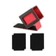 thumbnail image 2 of Caja para baraja de cartas, contenedor para cartas coleccionables, estuche premium para cartas coleccionables, cartas de juego negro rojo, 2 of 9