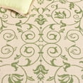 thumbnail image 6 of Safavieh Courtyard Nanda Botanical Indoor/Outdoor Runner Rug, Natural/Olive, 2'3" x 12', 6 of 12