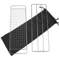 thumbnail image 2 of Graflsoa Durable 304 Stainless Steel Camping Grill & Rack Set for Outdoor Cooking, BBQ, and Picnics - High Heat Resistance, Easy Clean, Max Load 20kg, 2 of 6