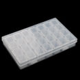 thumbnail image 3 of Caja de Almacenamiento de Plástico Transparente Sunnimix Nail Art 28 Ranuras, 3 of 8