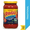 Ragu Old World Style Traditional Sauce, Made with Olive Oil, Perfect for Italian Style Meals at Home, 14 OZ