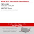 thumbnail image 6 of VIPMOTOZ Chrome Housing OE-Style Headlight Headlamp Assembly For 1997-2005 Buick Century & Regal, Driver Side, 6 of 6
