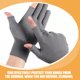 thumbnail image 4 of Guantes de pesca (2 pares), accesorio para exteriores, elásticos, compactos, para fitness, equitación, barbacoa, gimnasio, nailon., 4 of 6