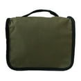 thumbnail image 5 of Funda Bíblica Verde Militar para Hombre, Mujeres y Adultos, Estuche Mediano de Nailon con Cierre y Asa, Incluye Brújula y Mosquetón, Protector de Libro de Escrituras, 5 of 5