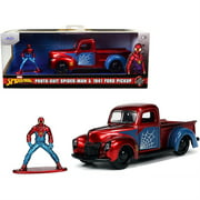 Jada - Marvel Avengers - Proto-Suit Spider-Man  1941 Ford Pickup 1:32 Scale