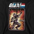 thumbnail image 2 of G.I. Joe Snake Eyes Card Unisex Adult Pull-Over Hoodie,Snake Eyes, 2X-Large, 2 of 5