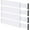 White-4Pack, variant on Bamboo Drawer Dividers Organizers, Kitchen Drawer Organizer, Drawer Cabinet Organizers, Dinnerware Serving Storage, Adjustable Drawer Divider for Clothes, Kitchen, Dresser, Bedroom, Bathroom & Office