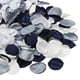 thumbnail image 1 of Uxcell 300 piezas de pétalos de rosa artificiales de seda para decoración de bodas, fiestas, propuestas y aniversarios, blanco/azul/azul oscuro, 1 of 6