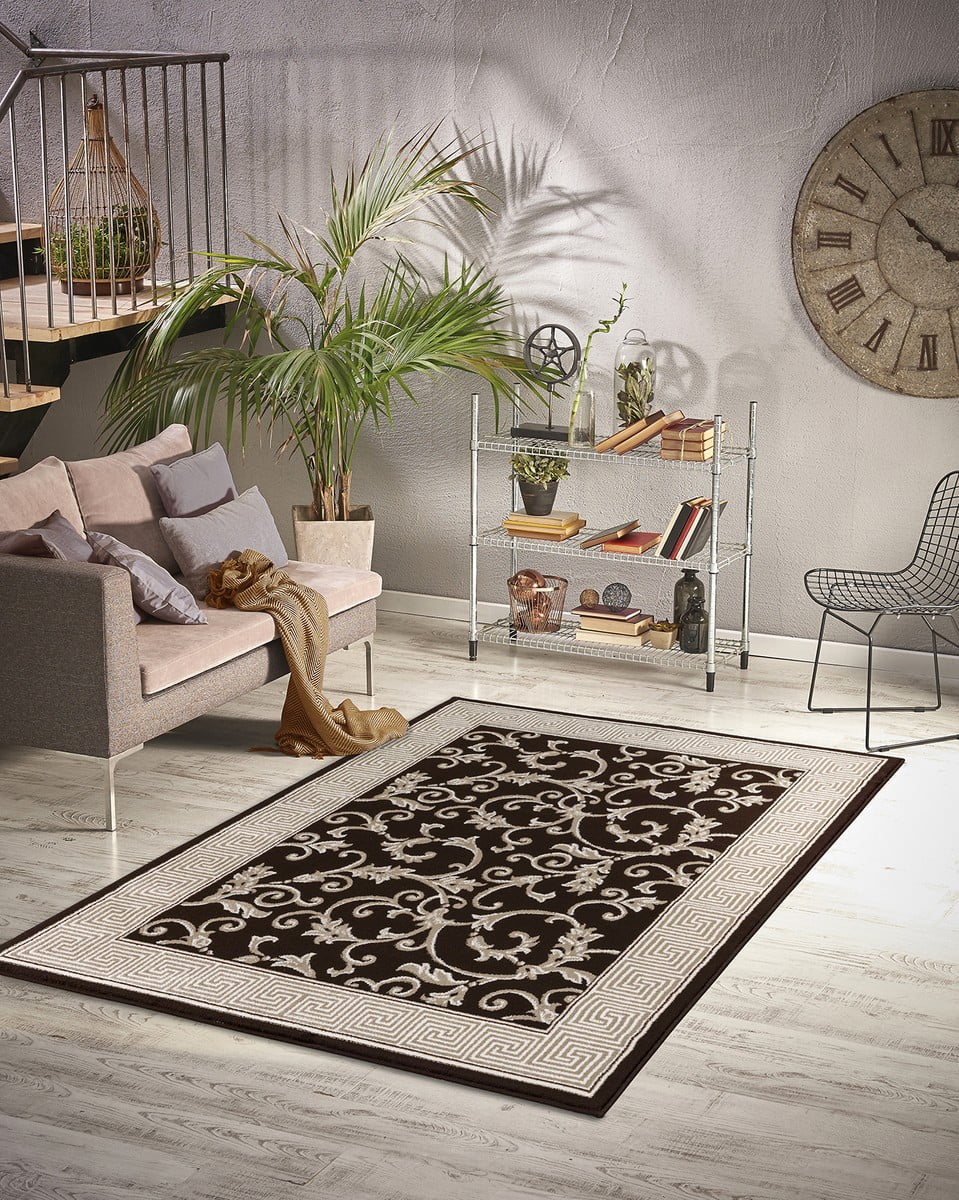 Sultansville, Oriental Style Area Rug, 5x7 Area Rug, Earth Tone Area