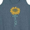 thumbnail image 3 of Instant Message - Faith Sunflower Stem - Women's Racerback Tank Top, 3 of 6