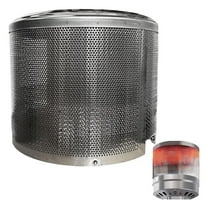 Patio Heater Burner Net Cover - 10 3/4" Stainless Steel Replacement Emitter Screen for Outdoor Gas Heaters - Safety Heating Net for Patio Use