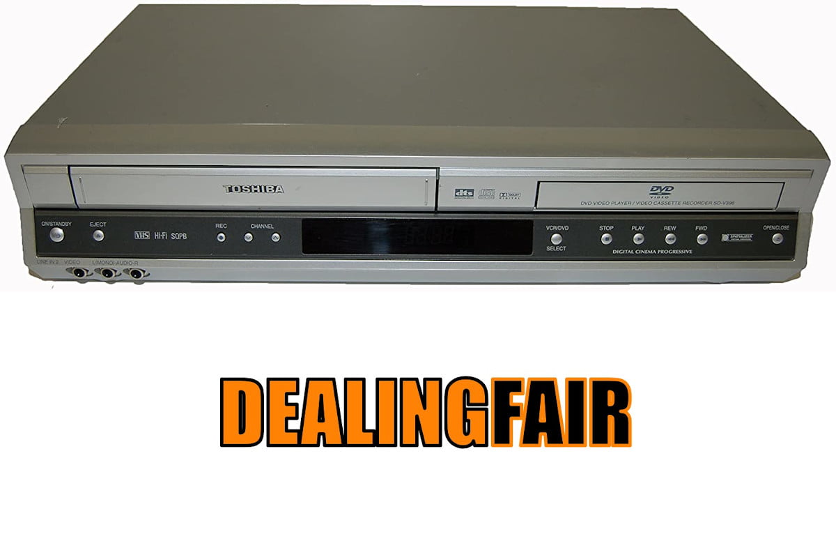 TOSHIBA SD-V396 - DVD Video Player / Video Cassette Recorder Combo Unit VHS  (NEW)