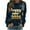 #04 Army Green, variant on Women's Christmas Sweatshirts Fall Winter Round Neck Shirts Fashion Christmas Funny Printed Blouses Long Sleeve Sweaters Casual Xmas Holiday Pullover Tops