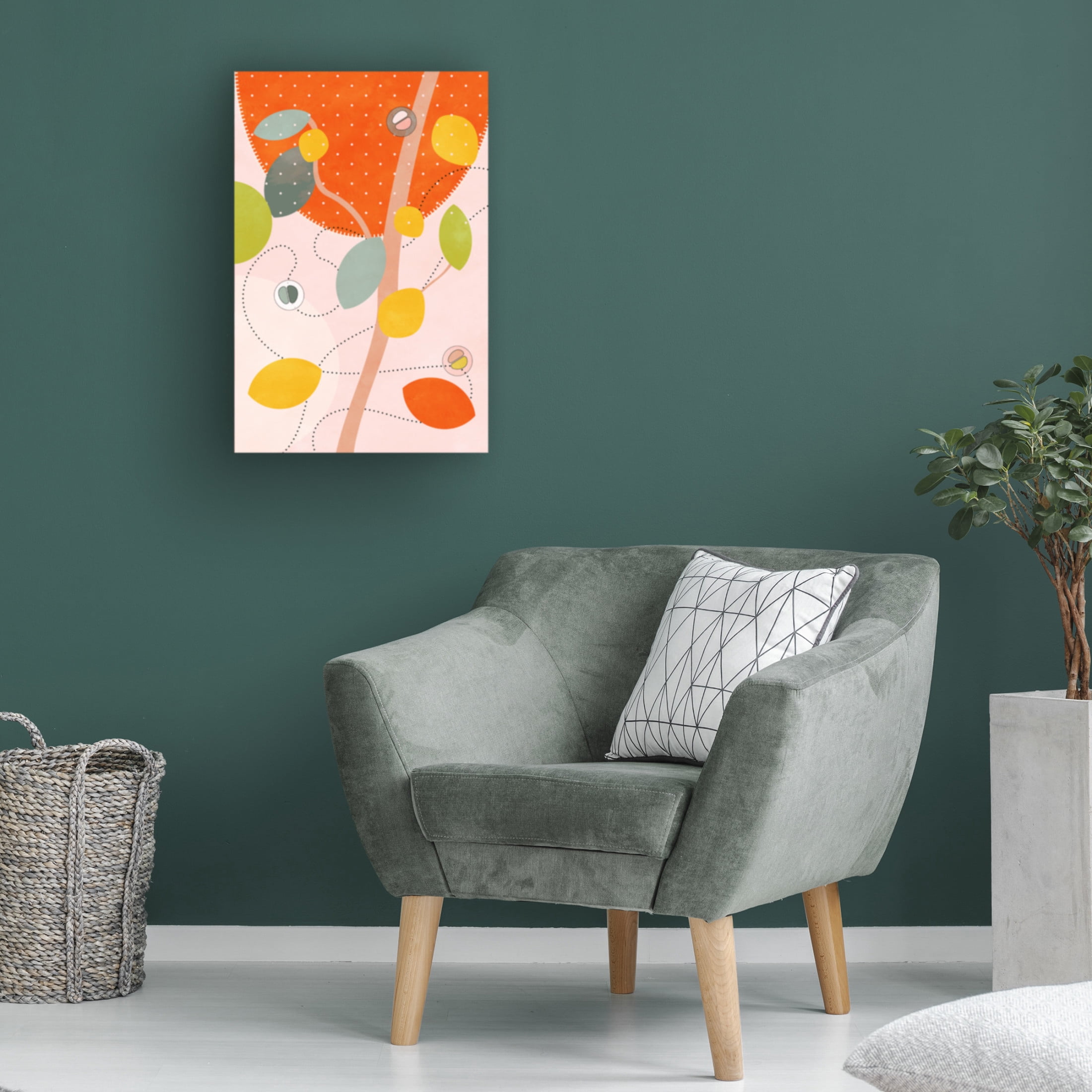 Trademark Fine Art Ana Rut Bre Friendly Colors Hilma 5 Canvas Wall Art