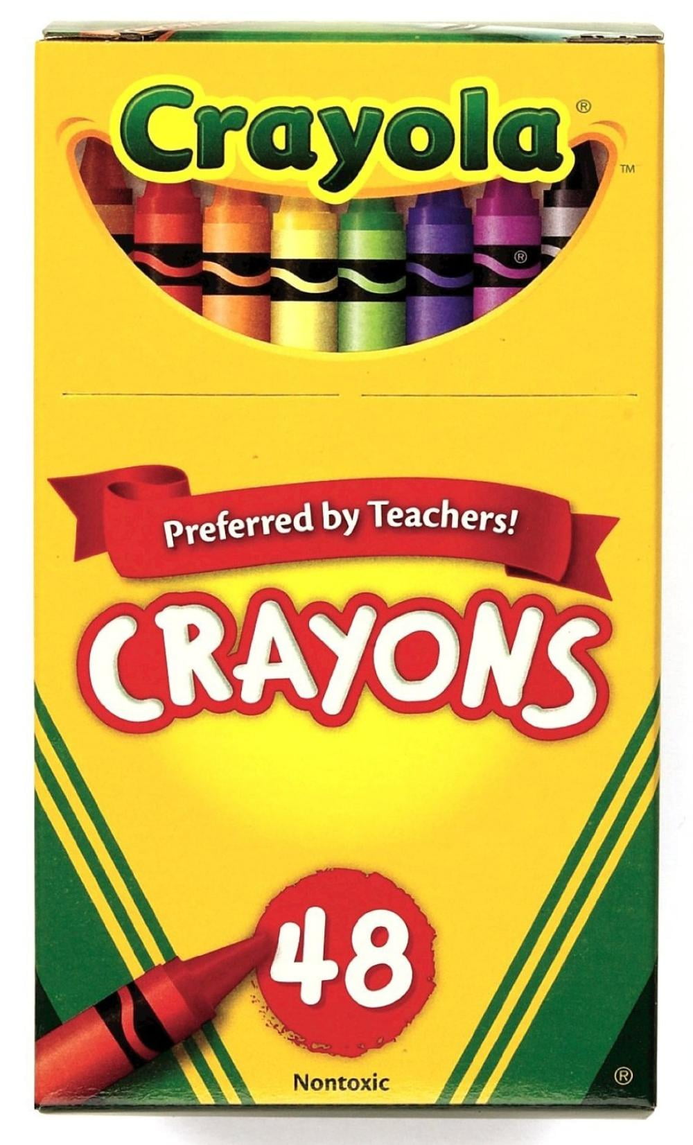 Crayons 48 pieces in A Jumbo Box (Pack of 6) 288 Crayons Total, Perfect