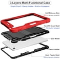 thumbnail image 5 of Étui Compatible avec Ipad 10e Génération 2022, Étui Rigide + Tpu Souple Quatre Coins Antichoc avec Support, 5 of 5