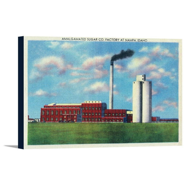 Nampa, Idaho Exterior View of the Amalgamated Sugar Company Factory